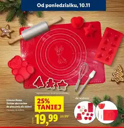 Lidl Zestaw akcesoriów do pieczneia dla dzieci Livarno Home oferta
