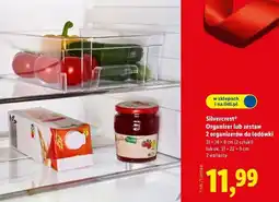Lidl Ogranizer do lodówki 31 x 22 9 cm Silvercrest oferta