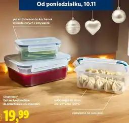 Lidl Zestaw pojemników Silvercrest oferta
