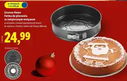 Lidl Forma do pieczenia święty mikołaj Livarno Home oferta