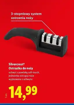 Lidl Ostrzałka do noży Silvercrest oferta
