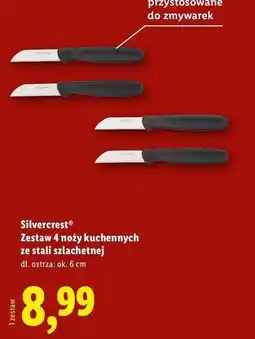 Lidl Noże Silvercrest oferta
