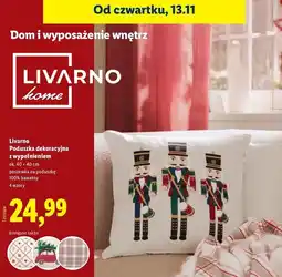 Lidl Poduszka 40 x cm Livarno Home oferta