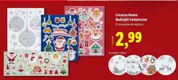 Lidl Naklejki świąteczne 3d Livarno Home oferta