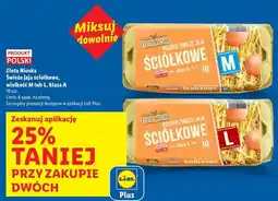 Lidl Jaja ściółkowe Złota Nioska oferta