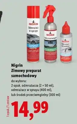 Lidl Środek przeciwmgielny Nigrin oferta