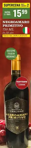 Biedronka Wino Negroamaro Primitivo oferta
