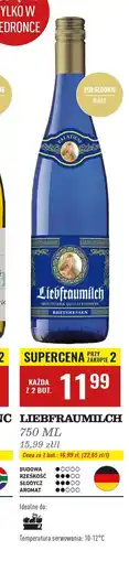 Biedronka Wino Liebfraumilch oferta