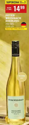 Biedronka Wino Peter Weinbach Riesling oferta