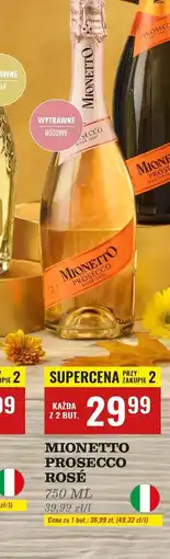 Biedronka Wino Mionetto Prosecco oferta