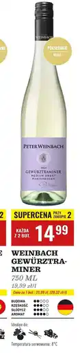 Biedronka Wino Weinbach Gewurztra-Miner oferta