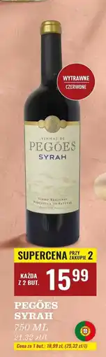 Biedronka Wino Pegoes Syrah oferta