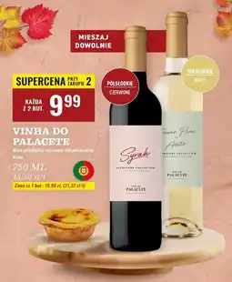 Biedronka Wino Vinha Do Palacete Medium Sweet oferta