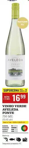 Biedronka Wino Aveleda Fonte Winho Verde oferta