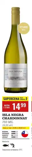 Biedronka Wino Isla Negra Chardonnay oferta