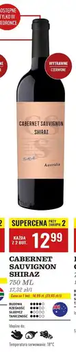 Biedronka Wino Cabernet Sauvignon Shiraz oferta