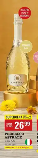 Biedronka Wino Prosecco Astrale oferta