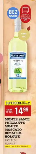 Biedronka Wino Monte Santi Frizzante Mojito 0% oferta