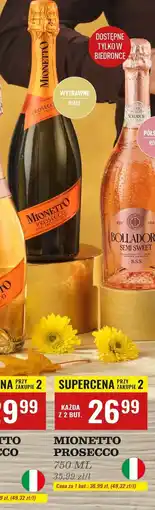 Biedronka Wino Mionet Prosecco Doc Extra Dry oferta