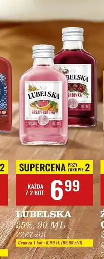 Biedronka Wódka Lubelska Wiśniówka oferta