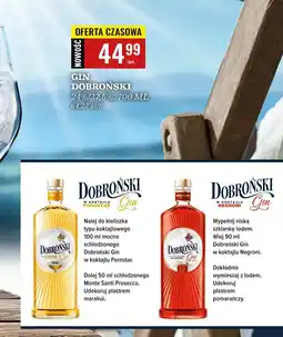 Biedronka Gin negroni Dobroński oferta