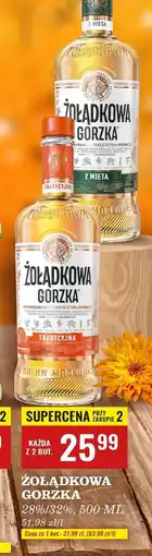 Biedronka Wódka Żołądkowa Gorzka Z Miętą oferta