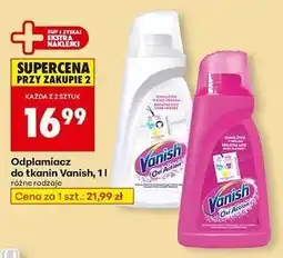 Biedronka Odplamiacz Vanish oferta