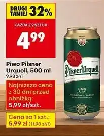 Biedronka Piwo Pilsner Urquell oferta