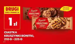 Biedronka Ciastka kruszynki z czekoladą Bonitki oferta