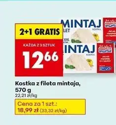 Biedronka Mintaj kostka Abramczyk oferta