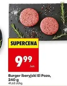 Biedronka Burger iberyjski Elpozo oferta