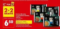 Biedronka Karma dla kota wybór smaków w sosie Sheba Kitten oferta