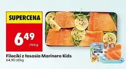 Biedronka Fileciki z łososia Marinero Kids oferta
