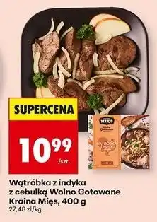 Biedronka Wątróbka z indyka cebulką Kraina Mięs oferta