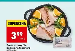 Biedronka Dorsz czarny filet ze skórą Marinero oferta