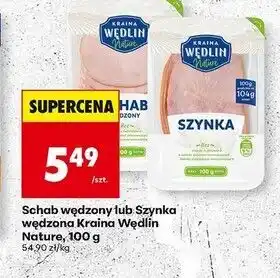 Biedronka Schab wędzony Kraina Wędlin Nature oferta