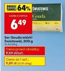 Biedronka Ser gouda wióry Światowid oferta