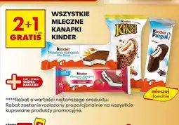 Biedronka Baton kakaowy Kinder Pingui oferta