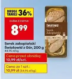 Biedronka Serek zakopiański Światowid oferta