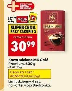 Biedronka Kawa Mk Cafe Premium oferta