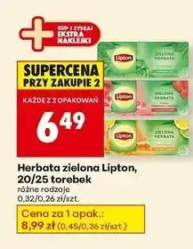 Biedronka Herbata citrus Lipton Green Tea oferta