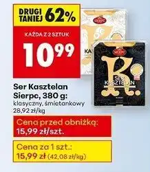 Biedronka Ser kasztelan śmietankowy Sierpc oferta