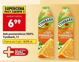 Biedronka Sok pomarańczowy Tymbark oferta
