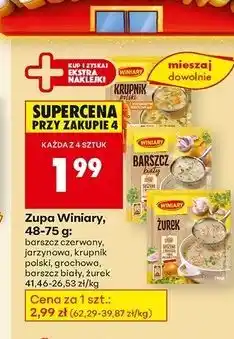 Biedronka Zupa grochowa Winiary oferta