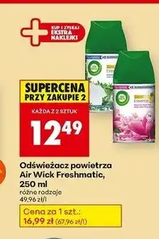 Biedronka Wkład księżycowa lilia otulona satyną Air Wick Freshmatic oferta