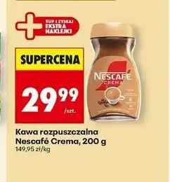 Biedronka Kawa Nescafe Crema oferta
