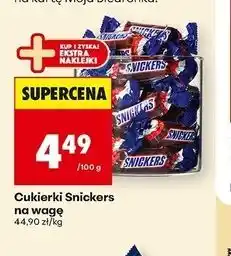 Biedronka Cukierki Snickers oferta