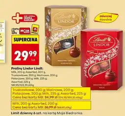 Biedronka Bombonierka milk pillar Lindt Lindor oferta