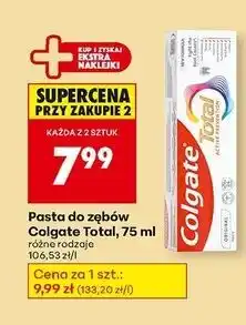 Biedronka Pasta do zębów original Colgate Total oferta