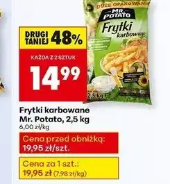 Biedronka Frytki karbowane Mr. Potato oferta